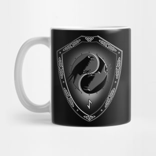 VIKING SHIELD 15 (Ravens with EIHWAZ - Yew Tree – Strength, Reliability, Trustworthiness) Mug